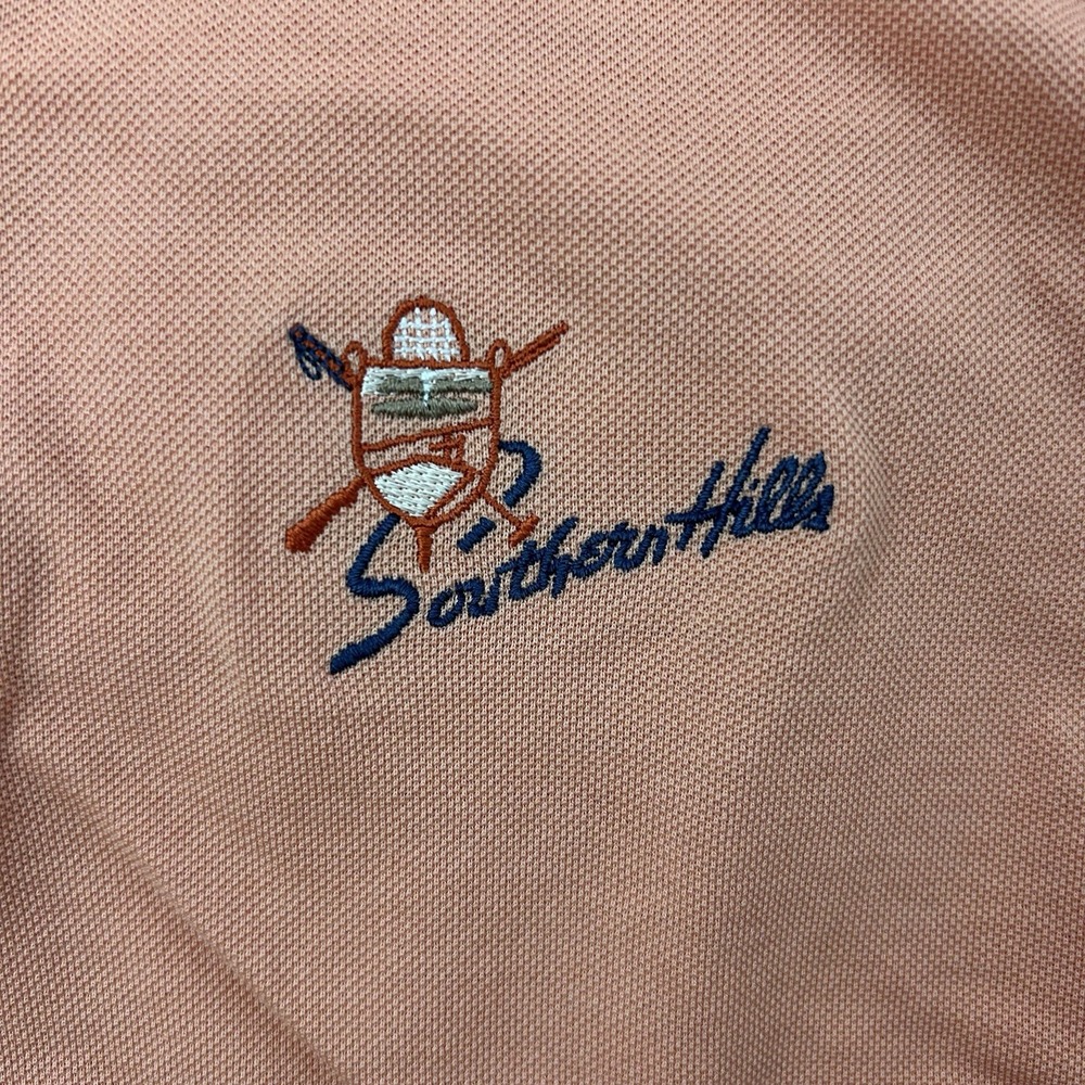 Polo Golf Ralph Lauren Mens XL Orange Polo Southern Hills *Sun Fade - Picture 5 of 10